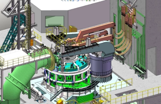EBT's tapping process and slag retention operation